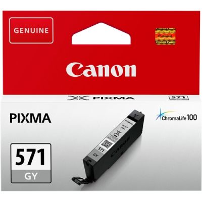 Canon CLI-571GY (0389C001) Gri Orjinal Kartuş - MG5700 / MG6800 (T1553) - 1