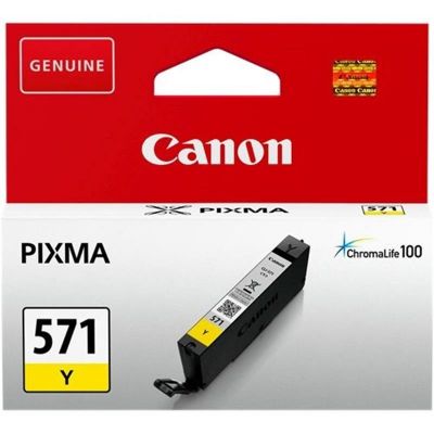 Canon CLI-571Y (0388C001) Sarı Orjinal Kartuş - MG5700 / MG6800 (T1551) - 1