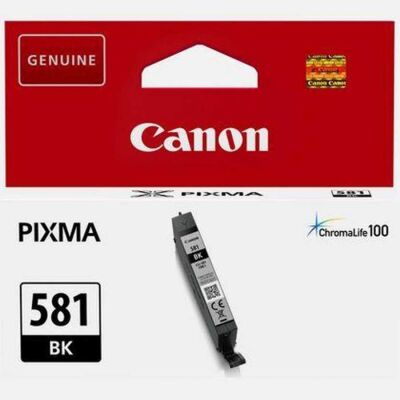 Canon CLI-581BK (2106C001) Black Original Cartridge - TS6151 / TS8151 (T12619) - 2