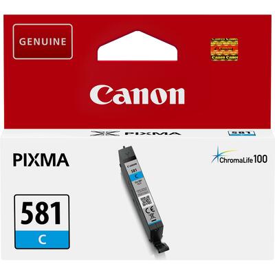 Canon CLI-581C (2103C001) Cyan Original Cartridge - TS6151 / TS8151 (T12620) 