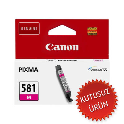 Canon CLI-581M (2104C001) Magenta Original Cartridge - TS6151 / TS8151 (Without Box) (T16147) 