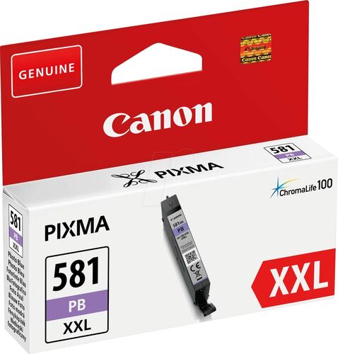 Canon CLI-581XXL (1999C001AA) PB Foto Mavi Orjinal Kartuş - TS6150 / TS6250 (T12962) - 1