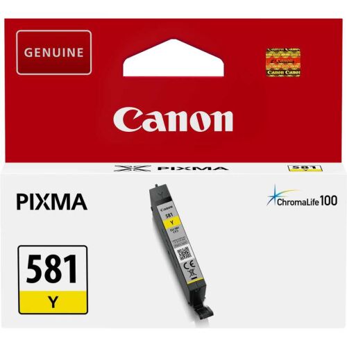 Canon CLI-581Y (2105C001) Sarı Orjinal Kartuş - TS6151 / TS8151 (T12622) - 2