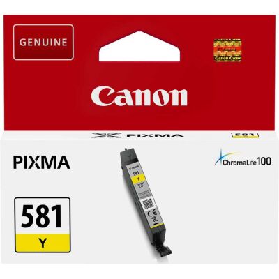 Canon CLI-581Y (2105C001) Yellow Original Cartridge - TS6151 / TS8151 (T12622) - 2