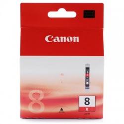 Canon CLI-8R (0626B001) Red Original Cartridge - IP3300 / IP4200 (T2402) 