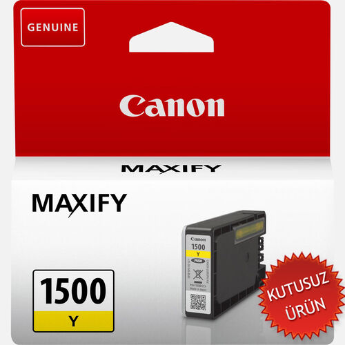 Canon PGI-1500Y (9231B001AA) Sarı Orjinal Kartuş - MB2050 / MB2350 (U) (T13401) - 1