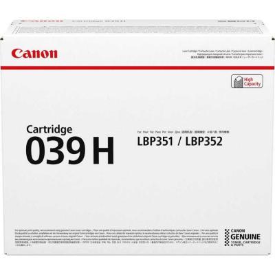 Canon CRG-039H (0288C001) BK Black Original Toner - LBP352i / LBP351i (T9822) 