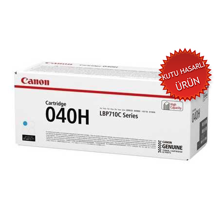 Canon CRG-040H C (0459C002) Cyan Original Toner Hıgh Capacıty - LBP710Cx (Damaged Box)