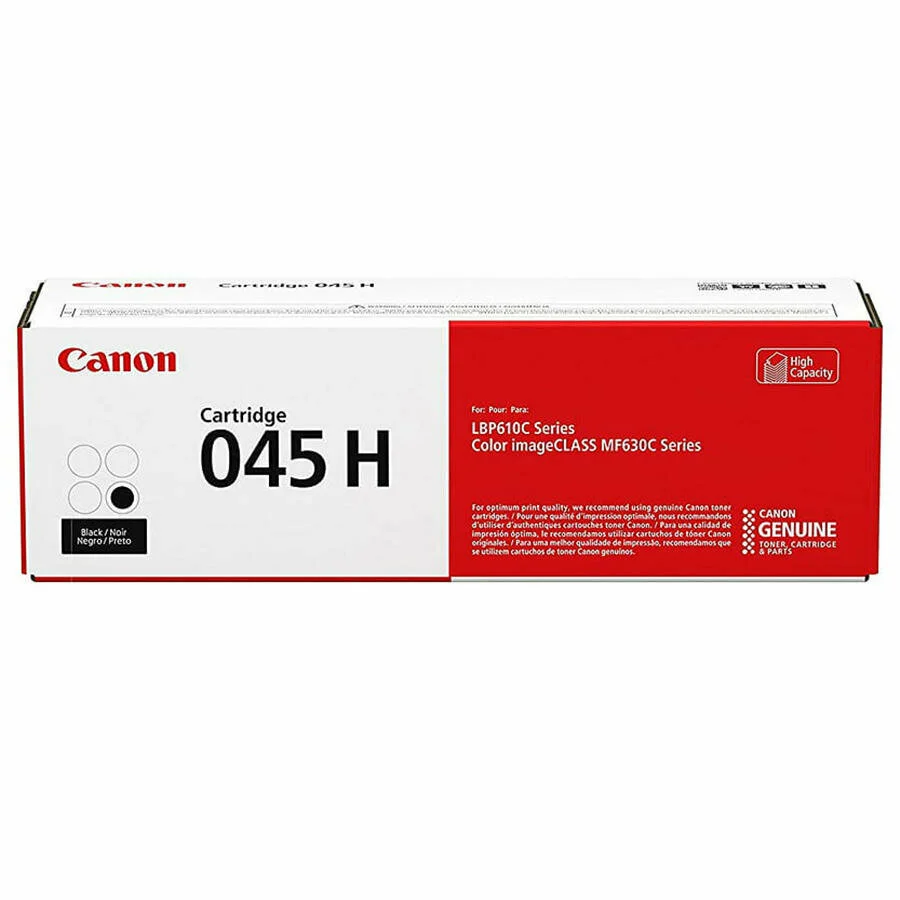 Canon CRG-045H BK (1246C002) Black Original Toner - LBP610 / MF630 (T7029) 