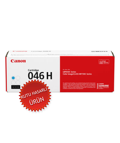 Canon CRG-046H C (1253C002) Cyan Original Toner - LBP653cdw / MF732cdw (Damaged Box)