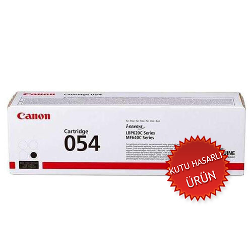 Canon CRG-054 BK (3024C002) Black Original Toner - LBP621 / LBP623 (Damaged Box)