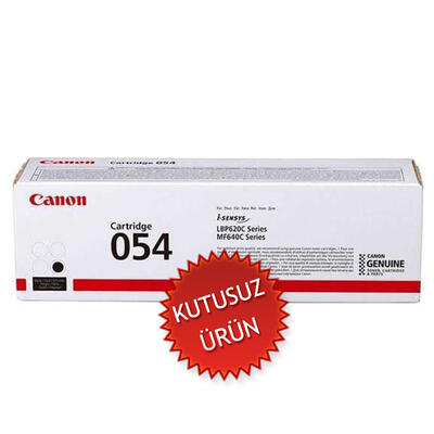 Canon CRG-054 BK (3024C002) Black Original Toner - LBP621 / LBP623 (Without Box) (T12458) 