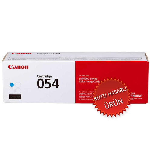 Canon CRG-054 C (3023C002) Cyan Original Toner - LBP621 / LBP623 (Damaged Box)