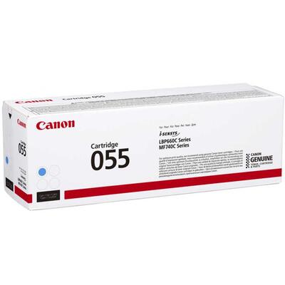 Canon CRG-055C (3015C002) Cyan Original Toner - LBP662Cdw / MF742Cdw (T12581) 