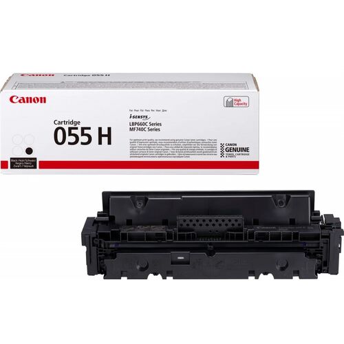 Canon CRG-055H BK (3020C002) Black Original Toner - LBP662Cdw / MF742Cdw (T12584) - 1