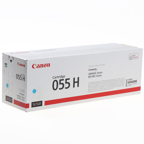 Canon CRG-055H C (3019C002) Cyan Original Toner - LBP662Cdw / MF742Cdw (T12586) - 1