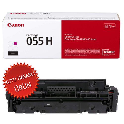 Canon CRG-055H M (3018C002) Kırmızı Orjinal Toner - LBP662Cdw / MF742Cdw (C) - 1