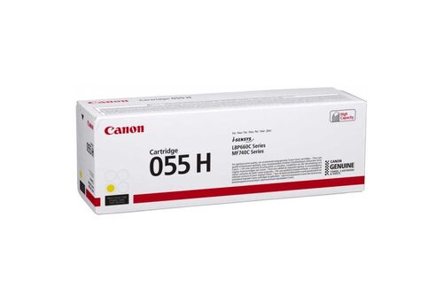 Canon CRG-055H Y (3017C002) Sarı Orjinal Toner - LBP662Cdw / MF742Cdw (T12587) - 1