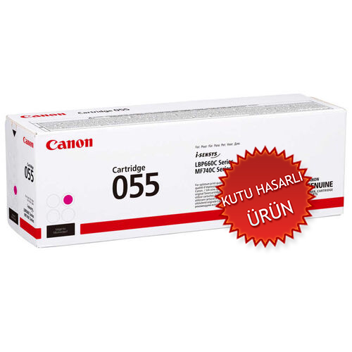 Canon CRG-055M (3014C002) Kırmızı Orjinal Toner - LBP662Cdw / MF742Cdw (C)