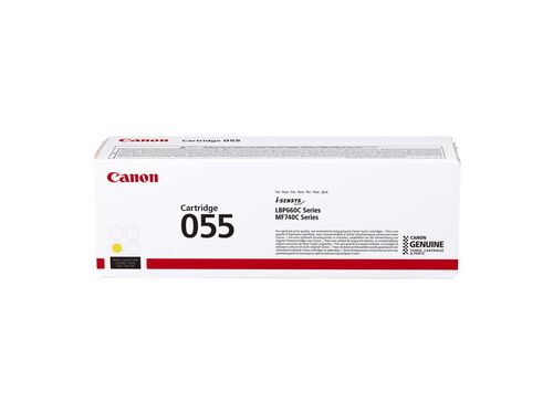 Canon CRG-055Y (3013C002) Sarı Orjinal Toner - LBP662Cdw / MF742Cdw (T12582) - 1