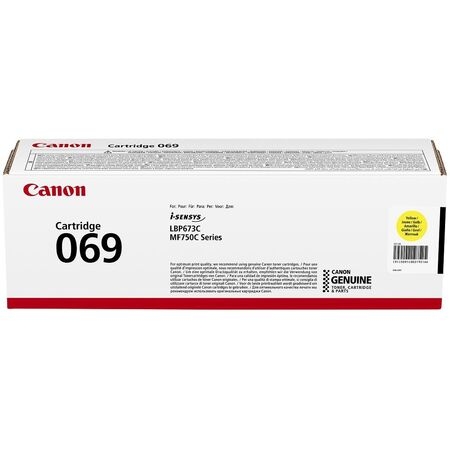 Canon CRG-069Y (5091C002) Sarı Orjinal Toner - MF754Cdw - 1