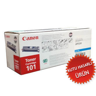 Canon CRG-101C (1659B006AA) Cyan Original Toner - LBP5200 (Damaged Box) (T9272) 