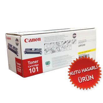 Canon CRG-101Y (9284A003) Yellow Original Toner - LBP5200 (Damaged Box) (T9270) 