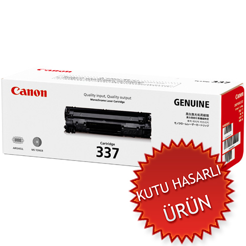 Canon CRG-337 BK (9435B003) Black Original Toner - MF211 / MF212W / MF216 (Damaged Box)