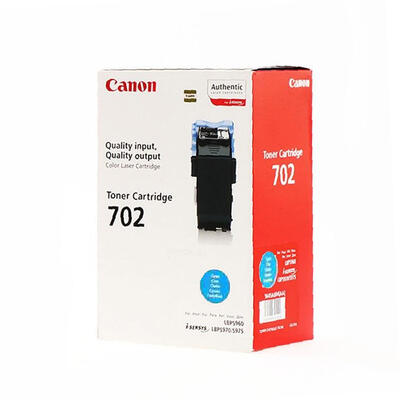 Canon CRG-702C (9644A004) Cyan Original Toner - LBP5960 (T15973) 