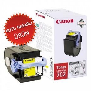 Canon CRG-702Y (9642A004) Yellow Original Toner - LBP5960 (Damaged Box) (T2200) - 1