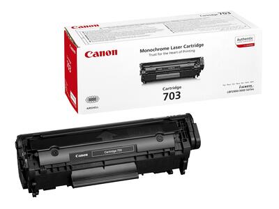 Canon CRG-703 (7616A005) Original Toner - LBP2900 / LBP3000 (T4001) 