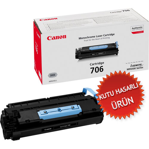 Canon CRG-706 (0264B002) Original Toner - MF6540 / MF6530 / MF6550 (Damaged Box) (T15938)