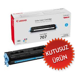 Canon CRG-707C (9423A004) Cyan Original Toner - LPB5000 / LBP5100 (Without Box) (T6644) - 1