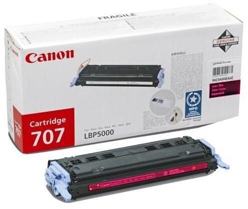 Canon CRG-707M (9422A004) Kırmızı Orjinal Toner - LPB5000 / LBP5100 (T5649) - 2