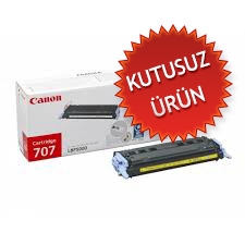 Canon CRG-707Y (9421A004) Sarı Orjinal Toner - LPB5000 / LBP5100 (U) (T5156) - 1