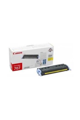 Canon CRG-707Y (9421A004) Sarı Orjinal Toner - LPB5000 / LBP5100 (T5480) - 2