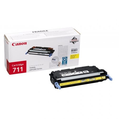 Canon CRG-711Y (1657B002) Sarı Orjinal Toner - LBP5300 (T4711)