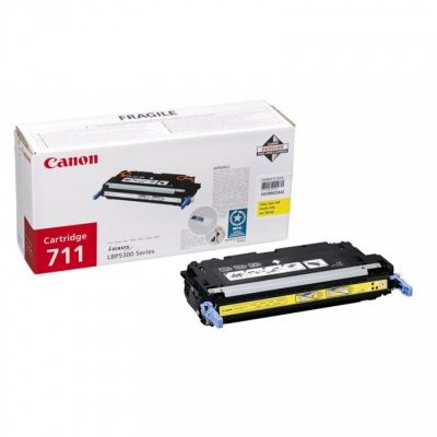 Canon CRG-711Y (1657B002) Yellow Original Toner - LBP5300 (T4711) - 1