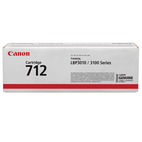 Canon CRG-712 (1870B002) Black Original Toner - LBP3010 (T4592)