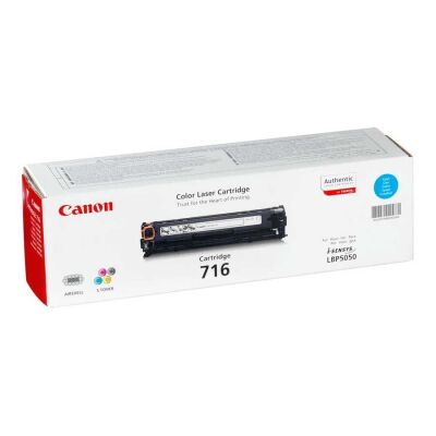 Canon CRG-716C (1979B002) Cyan Original Toner - LBP5050 / MF8030Cn (T5325) - Thumbnail