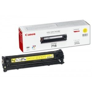 Canon CRG-716Y (1977B002) Sarı Orjinal Toner - LBP5050 / MF8030Cn (T4500) - Thumbnail