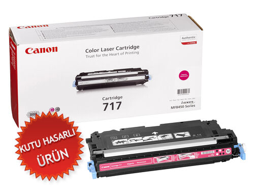 Canon CRG-717M (2576B002) Kırmızı Orjinal Toner - MF8450 (C) (T15954) - 1