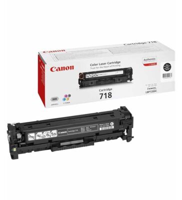 Canon CRG-718BK (2662B002) Black Original Toner - LBP7200 (T4073) - 2