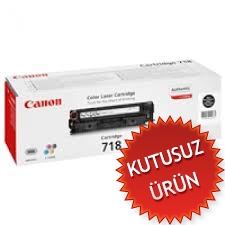 Canon CRG-718BK (2662B002) Black Original Toner - LBP7200 (Without Box) (T3864) 