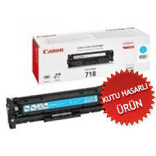 Canon CRG-718C (2661B002) Cyan Original Toner - LBP7200 (Damaged Box) (T10850) 