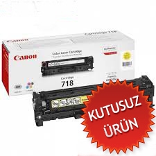 Canon CRG-718Y (2659B002) Yellow Original Toner- LBP7200 (Wıthout Box) (T4786) 