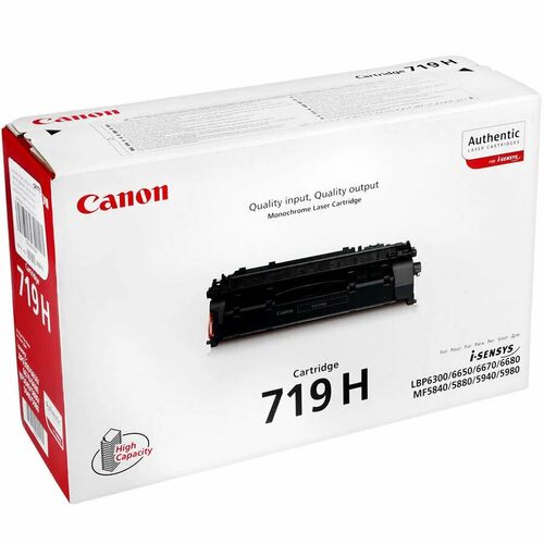 Canon CRG-719H (3480B002) Black Original Toner - LBP6650 (T3746) - 1