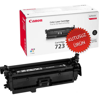 Canon CRG-723BK (2644B002) Black Original Toner - LBP7750CDN (Without Box) (T8626) 