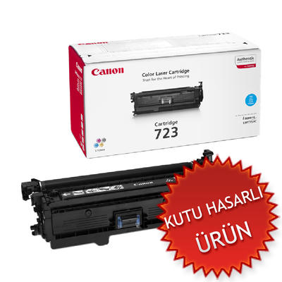 Canon CRG-723C (2643B002) Cyan Original Toner - LBP7750CDN (Damaged Box) (T12197) 