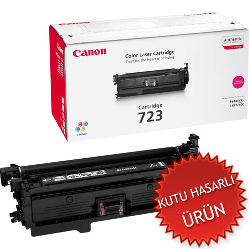 Canon CRG-723M (2642B002) Kırmızı Orjinal Toner - LBP7750CDN (C) (T12196) - 1